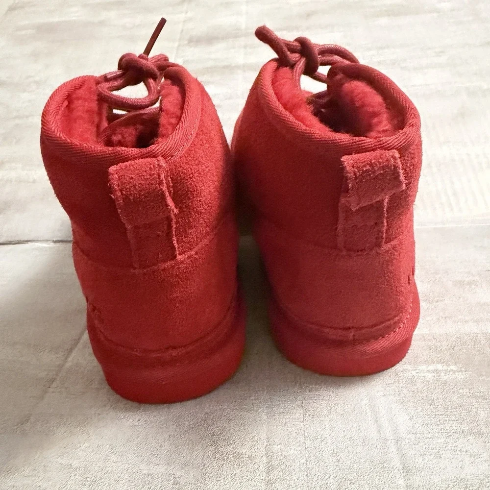 UGG NEUMEL II Boots Samba Red 1017320K Brand‎ New Size 6 / 7.5